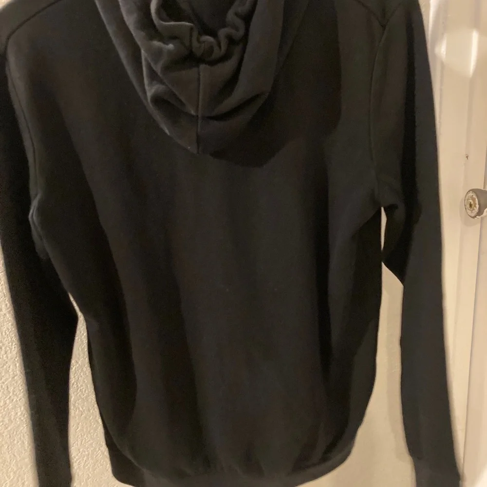 ZARA WomenBlack Hoodie Sweater size L - Picture 2 of 5